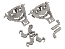 Držáky sklápěcích částí dolního koše myčky 00428344 BOSCH / SIEMENS