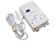 Domovní anténní zesilovač Nedis SAMP42221WT, 25dB, 2 výstupy