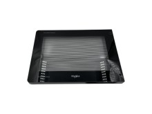 Vnější sklo dvířek mikrovlnné trouby Whirlpool 482000093914