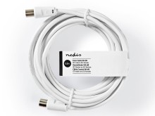 Anténní kabel účastnický 5m bílý CSGB40000WT50