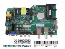 Základní deska Sencor SLE1963TCS - LCD modul B20031070-0A02628 / TP.MS3663S.PA671