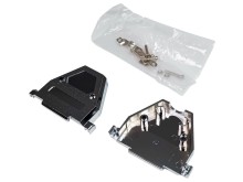 Konektor CANNON 37 / 62 pin - Pokovená plastová krytka stíněná