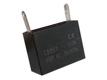 Rozběhový kondenzátor CBB61 2.0uF / 450V s vývody Faston