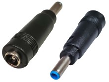 Napájecí přechodka konektor 5.5 x 2.1 mm na 4.5 x 3.0 mm se středovým pinem