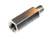 Kovový šestihranný distanční sloupek M5, délka 20mm
