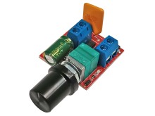 PWM Regulátor otáček pro stejnosměrné motory 5-35V 5A