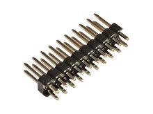 Kolíková lišta přímá 2x10, 20 pin, rozteč 2.54mm