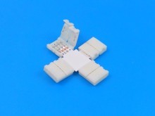 LED spojka X RGB pro pásy 10mm