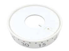 Kroužek minutky pod knoflík na sporák Mora 2443, Gorenje 850103, bílý