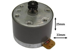 Motor magnetofonu 9V CCW levotočivý malý - Mitsumi / Mabuchi