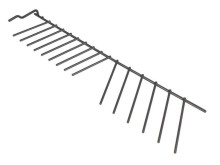 Sklopný držák talířů levý pro myčky ARCELIK, BEKO, WHIRLPOOL, INDESIT