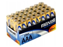 Maxell Alkaline LR03 AAA Baterie 32 ks