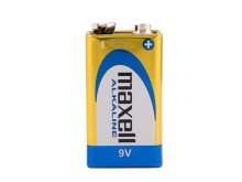 Maxell 9V Alkalická Baterie 6F22 / 6LR61