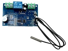 Modul digitální termostat W1401 panelový -9°C  /  +99°C napájení 12V