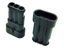 AMP Superseal 1,5 SRS Konektor se zámkem 3 PIN 0282105-1