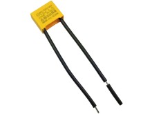 Kondenzátor IMP  0.33uF / 275V AC MKP X2 s vývody 65mm - odrušovací