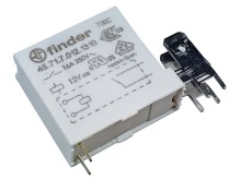 Relé Finder 45.71.7.012.0310 12V DC 1 x 250V / 16A