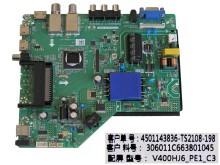 LCD modul základní deska ECG LE40N1TS / main board Z21092814-0A00155 / TP.MS3663S.PB801