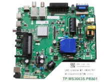 LCD modul základní deska HKC 43F6 / main board TP.MS3663S.PB801 / 50040366300220