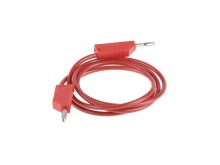 Měřicí šňůra banánek - rudá / 10A - ML100 HIRSCHMANN 934062101