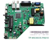 LCD modul základní deska AKAI AKTV3213 TS / Main board 50040366300080 / TP.MS3663S.PB818
