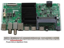 LCD modul základní deska 17MB185Y / Main board 23840210 Hyundai ULX43359GSMART