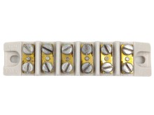 Keramická svorkovnice 105 x 24 x 20 mm