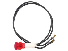 Kontrolka ohřívače vody červená 10 mm