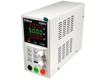 Laboratorní spínaný zdroj PCW07D 0–50 V / 0–6 A s USB 5 V / 2 A