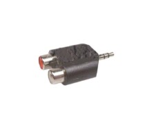 Redukce jack 3.5mm na 2xCINCH