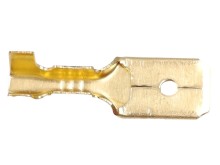 Konektor FASTON 6,3 x 0,5 mm samec 1,5 mm²