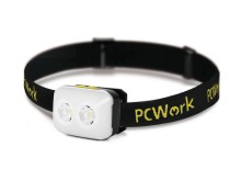 Nabíjecí LED čelovka PCWork PCW12C 380 lm s USB-C a IPX4
