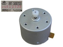 Motor magnetofonu 12V Mabuchi RF-500TD pro přivíjení a převíjení