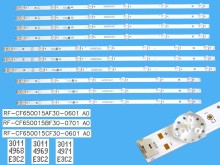 LED podsvit sada vestel RF-CF650015 celkem 10 pásků / D-LED backlight 65" 30114968 + 30114969 + 30114971
