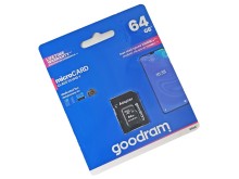 GOODRAM micro SD karta 64 GB s adaptérem Class 10
