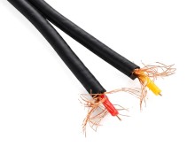 Kabel audio plochý – metráž, TAS-C118, dvojlinka stíněná 2 x 0.14mm2