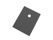 Silikonová podložka 25x20x0,3mm s textilní vložkou pro SOT-93 a TO3P