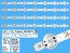LED podsvit 520mm pro LG LCD panely – sada 4 kusy