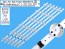 LED podsvit 545mm sada LG AGF30112006LG - 6 kusů DLED Backlight SSC_Y21_Slim Trident 50NANO75