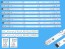 LED podsvit 995mm pro LCD panely LG - sada 8 kusů