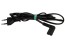 Úhlový síťový kabel 1.5m pro LCD a LED TV - 230V