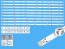 LED podsvit sada Vestel JL.D55061330-078, 9 pásků 577mm pro 55" UHD DRT