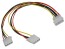Napájecí kabel 5.25 na 2x5.25 PremiumCord