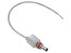 Voděodolný napájecí konektor pro LED pásek (samec) - 150mm