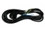 Napájecí kabel Flexo PVC 3x1,0mm 3m černý