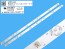 LED podsvit 553mm sada 2 kusy pro TCL a THOMSON TV