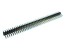 Kolíková lišta dvouřadá 2x40 pin 2.54mm THT