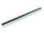Kontaktní lišta 40 pinů ZL201-40G THT 2.54mm