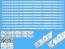 LED podsvit 707mm sada Vestel 23656103 - 11 kusů