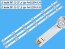 LED podsvícení sada LG AGF79043701AL - 3 pásky 590mm